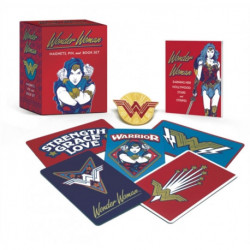 Wonder Woman: Magnets, Pin, and Book Set