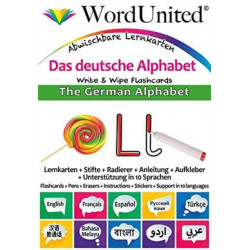 The German Alphabet: Write & Wipe Flashcards