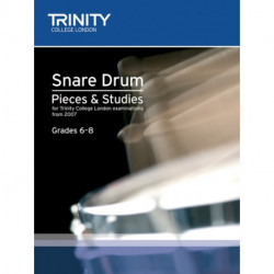 Snare Drum Pieces & Studies Grades 6-8: Percussion Teaching Material