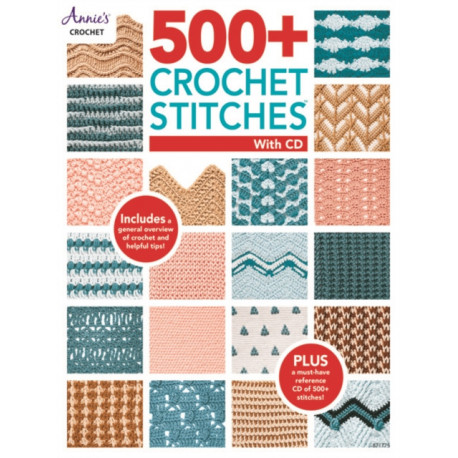500+ Crochet Stitches with CD