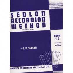 Sedlon Accordion Method Book 1B
