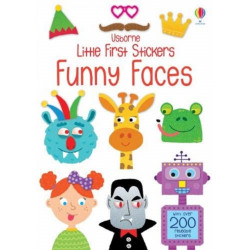 Little First Stickers Funny Faces