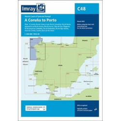 Imray Chart C48: A Coruna to Porto