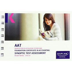 FOUNDATION CERTIFICATE IN ACCOUNTING SYNOPTIC TEST ASSESSMENT - POCKET NOTES