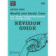Pearson REVISE BTEC First in Health and Social Care Revision Guide inc online edition - for 2026, 2027 exams: for home learning, 2022 and 2023 assessments and exams