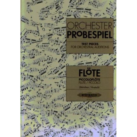 Test Pieces for Orchestral Auditions (Flute and Piccolo)