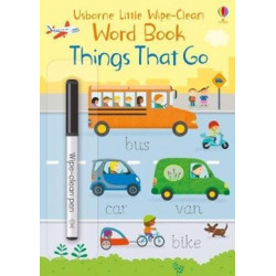Little Wipe-Clean Word Book Things That Go
