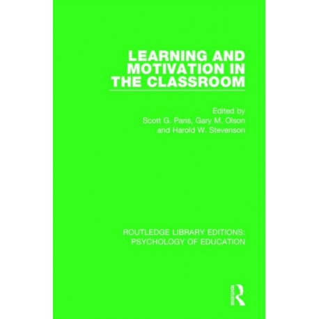 Learning and Motivation in the Classroom