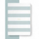 Spirit Stationery Striped A5 Notebook: Dusty Blue