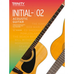 Trinity College London Acoustic Guitar Exam Pieces From 2020: Initial–Grade 2: Initial to Grade 2