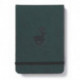 Dingbats A6+ Wildlife Green Deer Reporter Notebook - Dotted