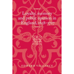 Loyalty, Memory and Public Opinion in England, 1658–1727