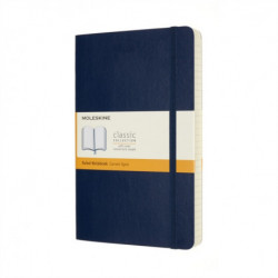 Moleskine Expanded Large Ruled Softcover Notebook: Sapphire Blue: Sapphire Blue