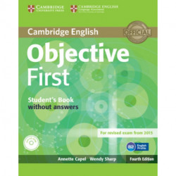 Objective First Student's Book without Answers with CD-ROM