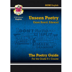GCSE English Edexcel Unseen Poetry Guide includes Online Edition