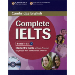 Complete IELTS Bands 5-6.5 Student's Book without Answers with CD-ROM