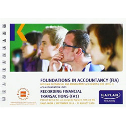 RECORDING FINANCIAL TRANSACTIONS - POCKET NOTES