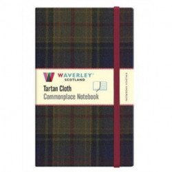 Kinloch Anderson: Waverley Scotland Genuine Tartan Cloth Commonplace Notebook