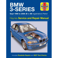 BMW 3-Series Petrol (Sept 98 - 06) Haynes Repair Manual