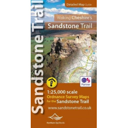 Walking Cheshire's Sandstone Trail - OS Map Book