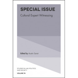 Special Issue: Cultural Expert Witnessing