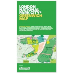 London National Park City: Greenwich Map: Maps for urban explorers