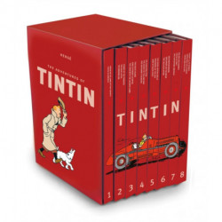 The Adventures of Tintin – Compact Editions – The Tintin Collection: 8 Book Box-Set