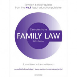 Family Law Concentrate: Law Revision and Study Guide