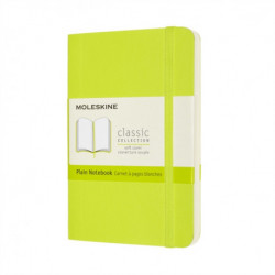 Moleskine Pocket Plain Softcover Notebook: Lemon Green: Lemon Green