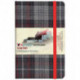 Waverley S.T. (M): Castle Grey Pocket Genuine Tartan Cloth Commonplace Notebook