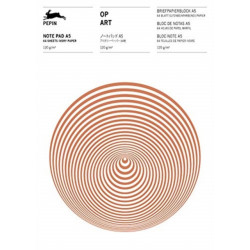 Op Art: Writing Paper & Note Pad A5