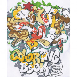 Graffiti Style Coloring Book