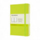 Moleskine Pocket Plain Hardcover Notebook: Lemon Green: Lemon Green