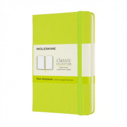 Moleskine Pocket Plain Hardcover Notebook: Lemon Green: Lemon Green
