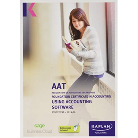 USING ACCOUNTING SOFTWARE - STUDY TEXT