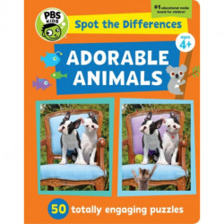 Spot the Differences: Adorable Animals: 50 Picture Puzzles, Thousands of Challenges