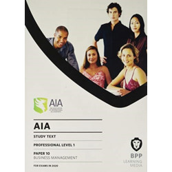 AIA 10 Business Management: Study Text