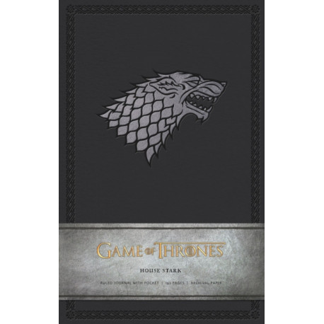 Game of Thrones: House Stark Hardcover Ruled Journal
