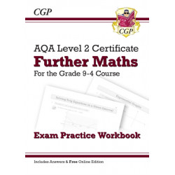 AQA Level 2 Certificate in Further Maths: Exam Practice Workbook (includes Answers)