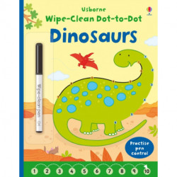 Wipe-clean Dot-to-dot Dinosaurs