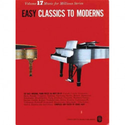 Easy Classics To Moderns (Music for Millions 17)
