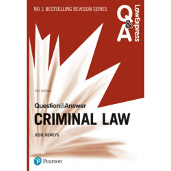 Law Express Question and Answer: Criminal Law
