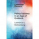 Policy Success in an Age of Gridlock: How the Toxic Substances Control Act was Finally Reformed