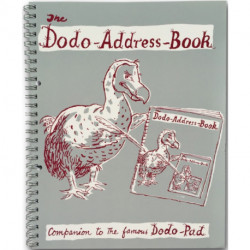 Dodo Address Book (Upcycled - RING-BOUND): A Companion to the famous Dodo Pad diary