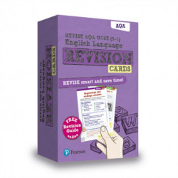 Pearson REVISE AQA GCSE English Language Revision Cards - for 2026, 2027 exams: AQA
