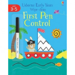 Early Years Wipe-Clean First Pen Control