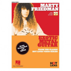 MARTY FRIEDMAN EXOTIC METAL GUITAR