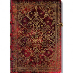 Carmine Lined Hardcover Journal