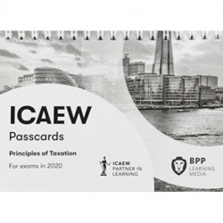 ICAEW Principles of Taxation: Passcards