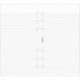 Filofax Personal white ruled notepaper refill